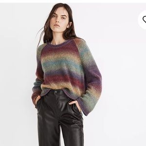 Madewell Space-Dye Dod Worth Pullover Sweater